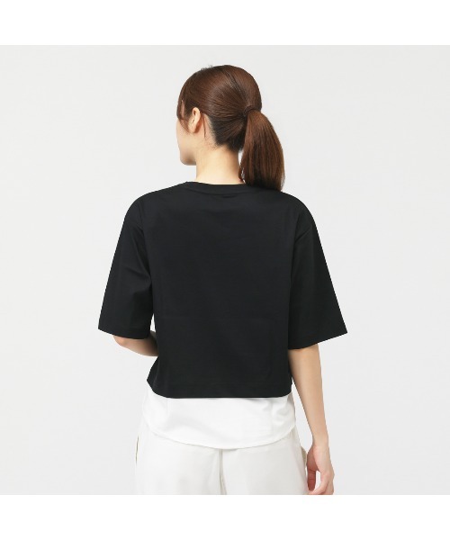 TIGORA(ティゴラ)の「ティゴラ TIGORA 半袖Tシャツ(Tシャツ/カットソー・レディース・ブラック/ライトベージュ・M/XL/L/S)」の4枚目の写真