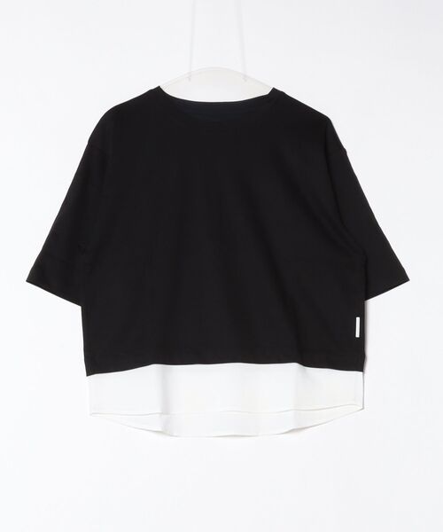 TIGORA(ティゴラ)の「ティゴラ TIGORA 半袖Tシャツ(Tシャツ/カットソー・レディース・ブラック/ライトベージュ・M/XL/L/S)」の9枚目の写真