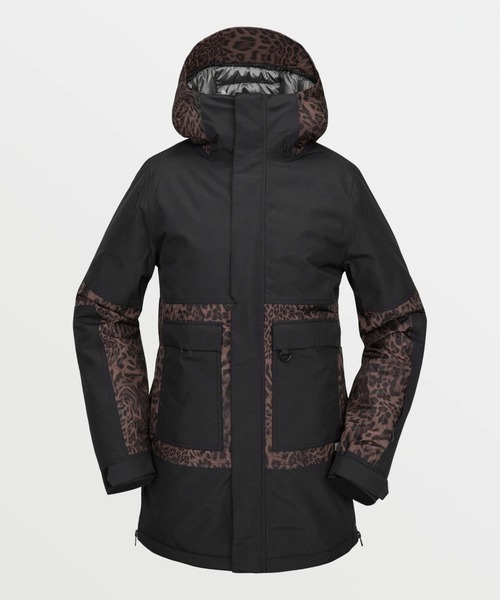 VOLCOM(ボルコム)の「【VOLCOM/ボルコム】 Womens Larx 2L Tds Infrared Parka /スキースノーボードジャケット(その他アウター・レディース・ライトピンク/ブラック・SMALL/MEDIUM/LARGE)」の2枚目の写真
