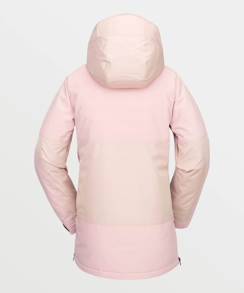 VOLCOM(ボルコム)の「【VOLCOM/ボルコム】 Womens Larx 2L Tds Infrared Parka /スキースノーボードジャケット(その他アウター・レディース・ライトピンク/ブラック・SMALL/MEDIUM/LARGE)」の4枚目の写真