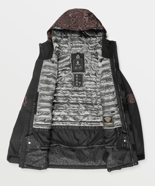 VOLCOM(ボルコム)の「【VOLCOM/ボルコム】 Womens Larx 2L Tds Infrared Parka /スキースノーボードジャケット(その他アウター・レディース・ライトピンク/ブラック・SMALL/MEDIUM/LARGE)」の8枚目の写真