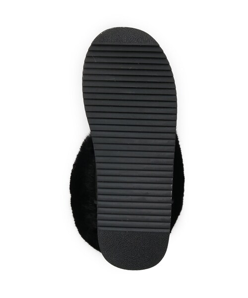 ESPERANZA（エスペランサ）の「フェイクファー付き2WAYムートン調ブーツ（ブーツ・レディース・アイボリー系/ブラック系・M/S/LL/L）」の20枚目の写真