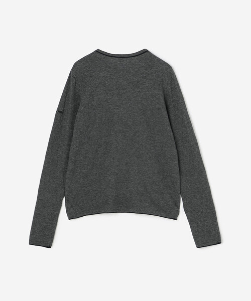 ORCIVAL(オーシバル)の「ORCIVAL | ダブルガーゼ クルーネックプルオーバー WOMEN(Tシャツ/カットソー・レディース・オートミール/チャコール・1)」の21枚目の写真