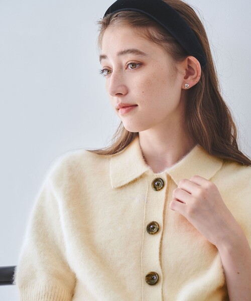 ユナイテッドアローズ ＊ ポロニット スラビー ポロニット ジャケット （カーディガン・ボレロ