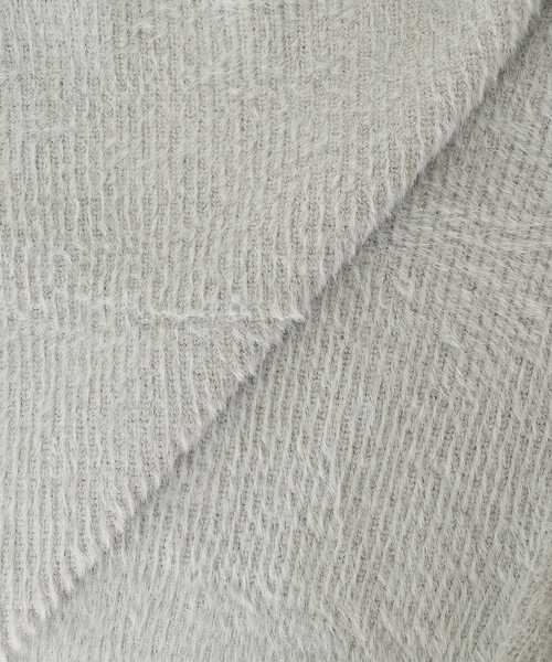 MAJESTIC LEGON（マジェスティックレゴン）の「ショルダーレースシャギーニット（ニット/セーター・レディース・ライトグレー/ベージュ/ピンク/ブルー/アイボリー/ライトピンク・MEDIUM）」の22枚目の写真