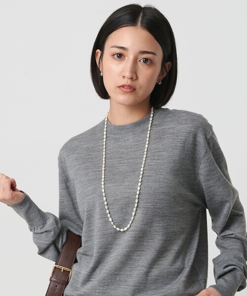 Causerie（コズリ）の「＜Causerie＞淡水パール ロングネックレス（ネックレス・レディース・オフホワイト・FREE）」の2枚目の写真