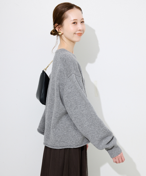 エンブロイダリーロゴニット（ニット/セーター）｜SLOBE IENA