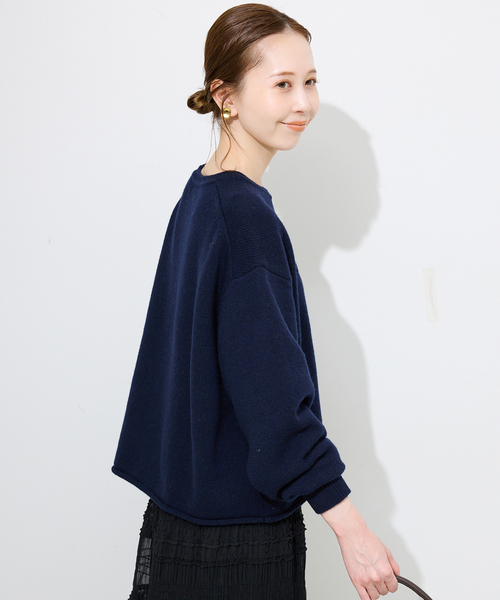 エンブロイダリーロゴニット（ニット/セーター）｜SLOBE IENA