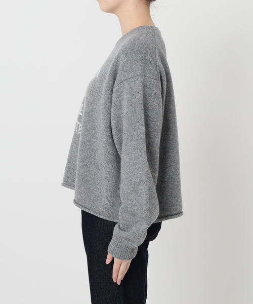 エンブロイダリーロゴニット（ニット/セーター）｜SLOBE IENA