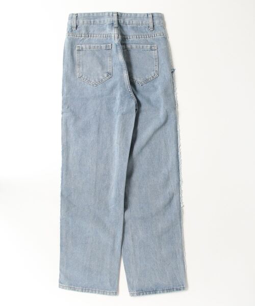 gossip!ロサンゼルス(ゴシップロサンゼルス)の「ミックスパターン デニムパンツ(デニムパンツ・レディース・ブルー・S/M)」の18枚目の写真