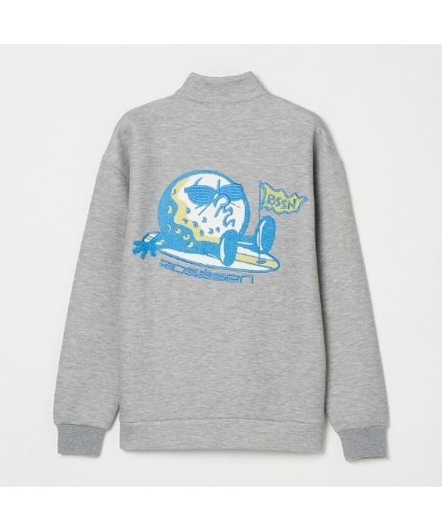 ROSASEN(ロサーセン)の「【Rosasen/GOLF】HERITECH BALL BOY ダンボール ハーフジップ(その他トップス・メンズ・ネイビー/グレー・46/48/50/52)」の4枚目の写真