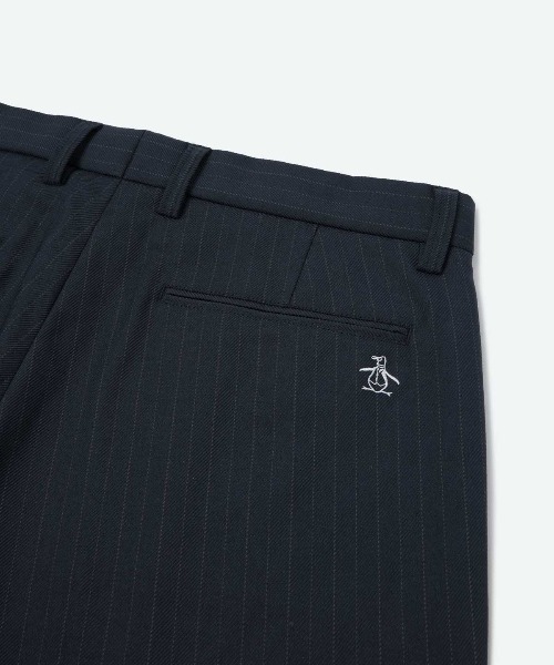 penguin BY MUNSINGWEAR（ペンギン バイ マンシングウェア）の「【STYLE M1A-2】STRIPE PANTS　ピンストライプパンツ ゴルフウェア（その他パンツ・メンズ・ネイビー・M/L/XL）」の3枚目の写真