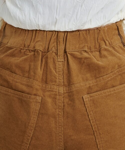 Kastane（カスタネ）の「【3サイズ展開/低身長サイズ/高身長サイズ/セットアップ対応】B コーデュロイパンツ（その他パンツ・レディース・ネイビー/ダークブラウン/キャメル・0/1/2）」の6枚目の写真
