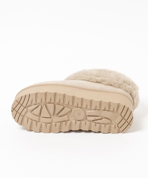 GLOBAL WORK（グローバルワーク）の「厚底ムートンサボ/AND YUA ANY/571611（ブーツ・キッズ・ベージュ/キャメル・MEDIUM/SMALL/LARGE）」の17枚目の写真