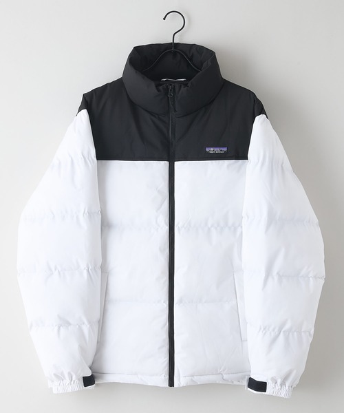 ragged mountain(ラギットマウンテン)の「【RAGGED MOUNTAIN/ラギットマウンテン】【撥水・防風・防水性を兼ね備えた高機能ジャケット】EXETER/エクスター スタンド 中綿 ジャケット エコダウン スタンドカラー 多機能ポケット アウトドア タウンユース ユニセックス(ダウンジャケット/コート・メンズ・ブラック/ホワイト/ライトグレー/ブルー系その他2・MEDIUM/LARGE/X-LARGE)」の14枚目の写真