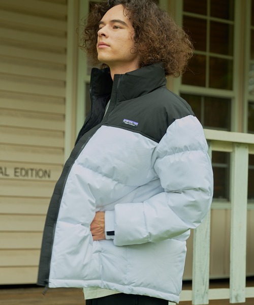 ragged mountain(ラギットマウンテン)の「【RAGGED MOUNTAIN/ラギットマウンテン】【撥水・防風・防水性を兼ね備えた高機能ジャケット】EXETER/エクスター スタンド 中綿 ジャケット エコダウン スタンドカラー 多機能ポケット アウトドア タウンユース ユニセックス(ダウンジャケット/コート・メンズ・ブラック/ホワイト/ライトグレー/ブルー系その他2・MEDIUM/LARGE/X-LARGE)」の22枚目の写真