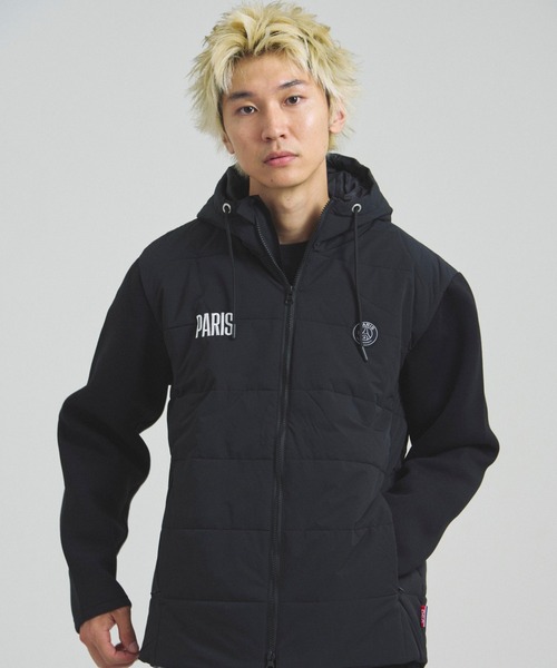PARIS SAINT-GERMAIN(パリサンジェルマン)の「PSG_EMB LOGO-ハイブリットJKT(その他アウター・メンズ・アイボリー/ブラック・M/L/XL)」の22枚目の写真