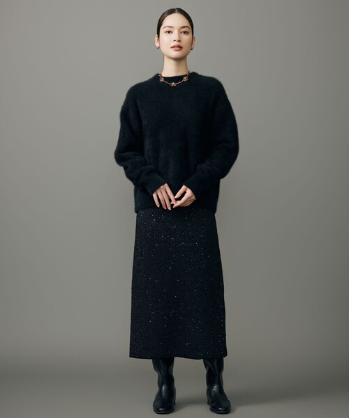 自由区(ジユウク)の「スパンコールストレッチ スカート(スカート・レディース・ブラック系/ブラウン系・44/46)」の11枚目の写真