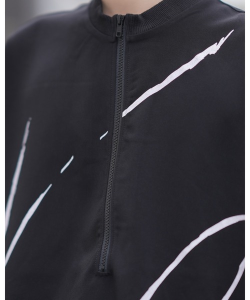 DOOPZ(ドープス)の「Half Zip Paint Sweat - ハーフジップペイントスウェット(スウェット・メンズ・ネイビー/ブラック・LARGE/MEDIUM/SMALL)」の13枚目の写真