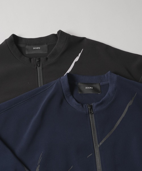 DOOPZ(ドープス)の「Half Zip Paint Sweat - ハーフジップペイントスウェット(スウェット・メンズ・ネイビー/ブラック・LARGE/MEDIUM/SMALL)」の21枚目の写真