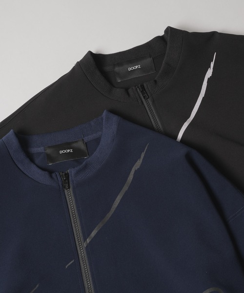 DOOPZ(ドープス)の「Half Zip Paint Sweat - ハーフジップペイントスウェット(スウェット・メンズ・ネイビー/ブラック・LARGE/MEDIUM/SMALL)」の22枚目の写真