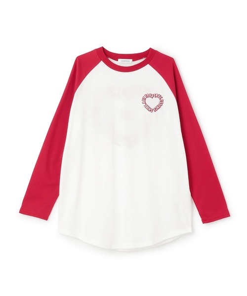 LOVETOXIC（ラブトキシック）の「ハートラグランルーズ長袖Tシャツ（Tシャツ/カットソー・キッズ・ブラック/レッド/グリーン・S:140cm/M:150cm/L:160cm/130cm）」の7枚目の写真