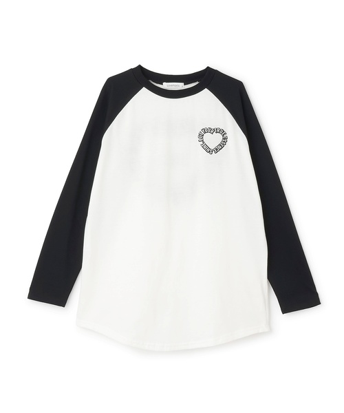 LOVETOXIC（ラブトキシック）の「ハートラグランルーズ長袖Tシャツ（Tシャツ/カットソー・キッズ・ブラック/レッド/グリーン・S:140cm/M:150cm/L:160cm/130cm）」の9枚目の写真