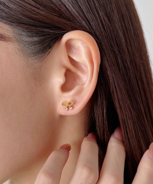 sowang(ソワン)の「リボン/ローズモチーフ6ペアセットピアス(ピアス(両耳用)・レディース・シルバー/ゴールド・FREE)」の10枚目の写真