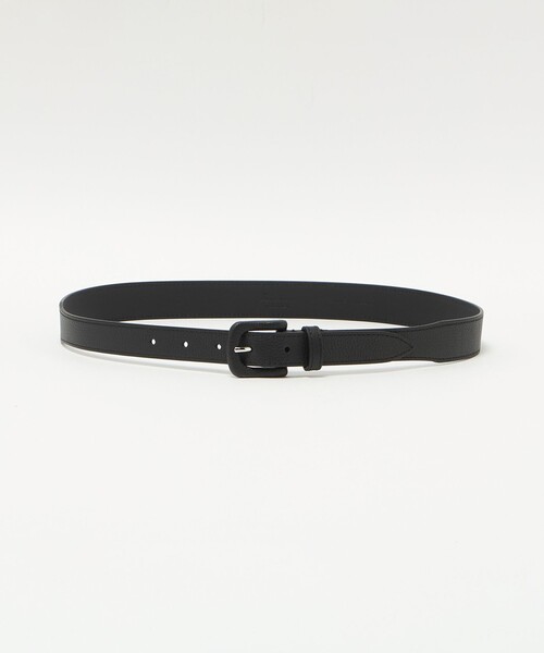 Andersons Belts（アンダーソンベルト）の「＜ANDERSONS＞  シボ ベルト（ベルト・メンズ・グレー系/ブラック・90cm）」の2枚目の写真