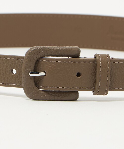 Andersons Belts（アンダーソンベルト）の「＜ANDERSONS＞  シボ ベルト（ベルト・メンズ・グレー系/ブラック・90cm）」の4枚目の写真