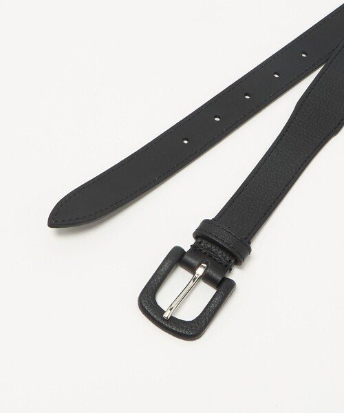 Andersons Belts（アンダーソンベルト）の「＜ANDERSONS＞  シボ ベルト（ベルト・メンズ・グレー系/ブラック・90cm）」の8枚目の写真