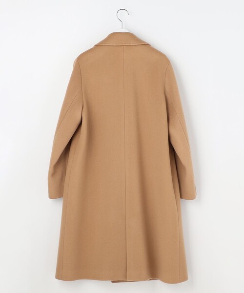 J.PRESS Ladies(J.プレス レディス)の「Pureラムウール ダブル ロングコート(その他アウター・レディース・グレー系/黄土色系/ブラック系・S/XS)」の5枚目の写真