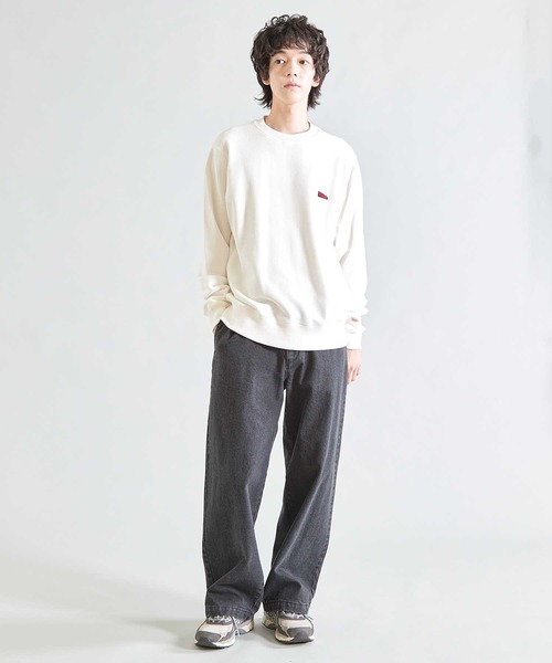 Goodwear(グッドウェア)の「【Good wear×BARRY McGEE×UNION STATION】ピグメント加工 別注クルーネックスウェット(スウェット・メンズ・チャコールグレー/ブルー/オフホワイト・L/M)」の10枚目の写真