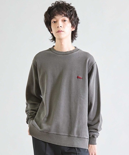 Goodwear(グッドウェア)の「【Good wear×BARRY McGEE×UNION STATION】ピグメント加工 別注クルーネックスウェット(スウェット・メンズ・チャコールグレー/ブルー/オフホワイト・L/M)」の16枚目の写真