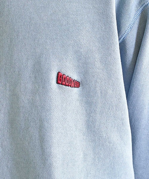 Goodwear(グッドウェア)の「【Good wear×BARRY McGEE×UNION STATION】ピグメント加工 別注クルーネックスウェット(スウェット・メンズ・チャコールグレー/ブルー/オフホワイト・L/M)」の14枚目の写真