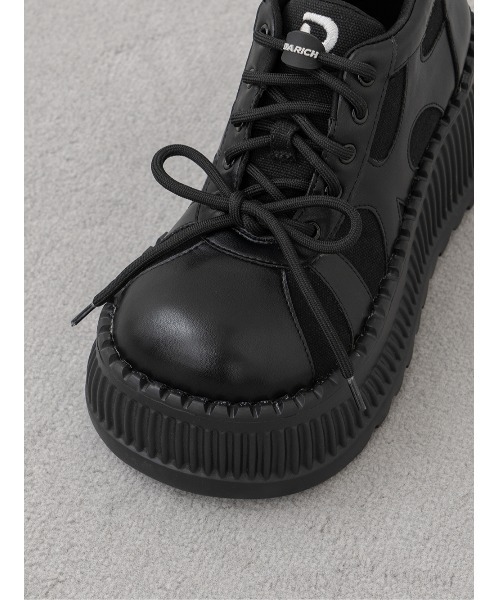 Darich(ダーリッチ)の「Dロゴボリュームスニーカー(スニーカー・レディース・ブラック・L/M/S/XS/XL)」の9枚目の写真