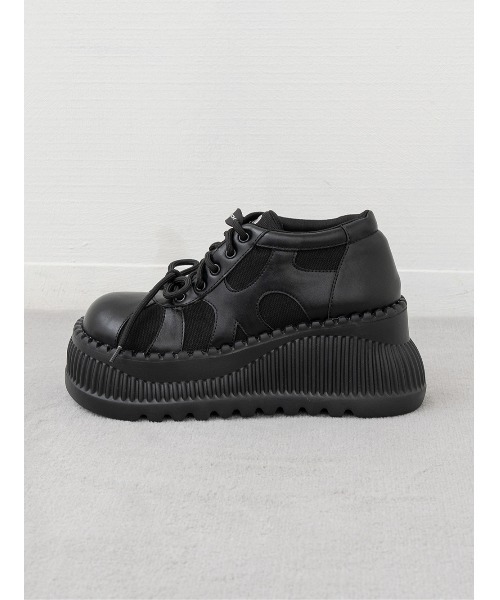 Darich(ダーリッチ)の「Dロゴボリュームスニーカー(スニーカー・レディース・ブラック・L/M/S/XS/XL)」の10枚目の写真