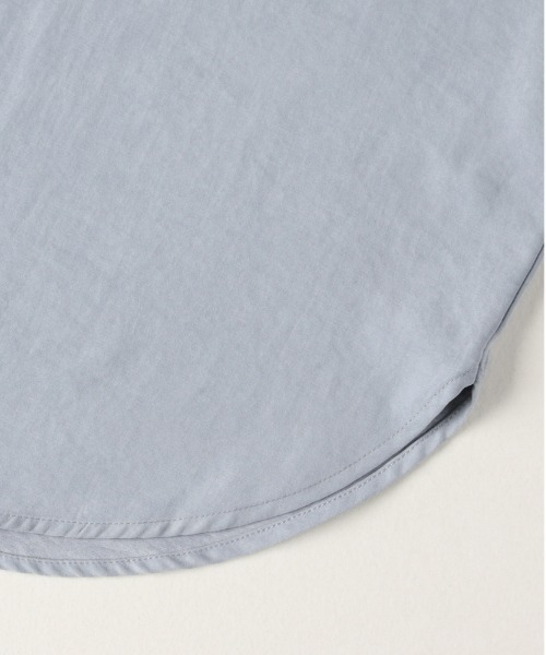 Right-on（ライトオン）の「【HONEYSUCKLE ROSE】スエードライクシャツ（シャツ/ブラウス・レディース・ブルー/ライトブラウン/ライトベージュ・L/M）」の12枚目の写真