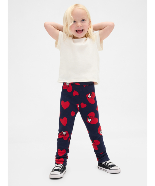 GAP（ギャップ）の「Gap × ディズニー あったか裏地レギンス (幼児・ベビー)（レギンス/スパッツ・キッズ・アイボリー/ネイビー・70cm/80ｃｍ/90cm/95cm/100cm/105cm/110cm）」の3枚目の写真
