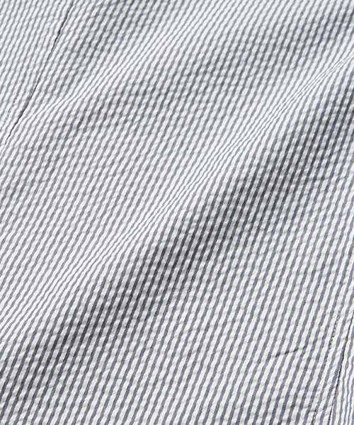 BEAMS PLUS（ビームスプラス）の「BEAMS PLUS / シアサッカー 3B ジャケット（テーラードジャケット・メンズ・その他1/ネイビー・SMALL/MEDIUM/LARGE/X-LARGE/X-SMALL）」の6枚目の写真