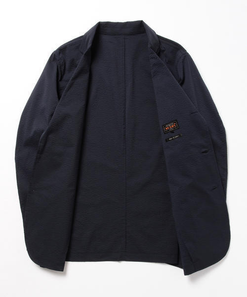 BEAMS PLUS（ビームスプラス）の「BEAMS PLUS / シアサッカー 3B ジャケット（テーラードジャケット・メンズ・その他1/ネイビー・SMALL/MEDIUM/LARGE/X-LARGE/X-SMALL）」の15枚目の写真