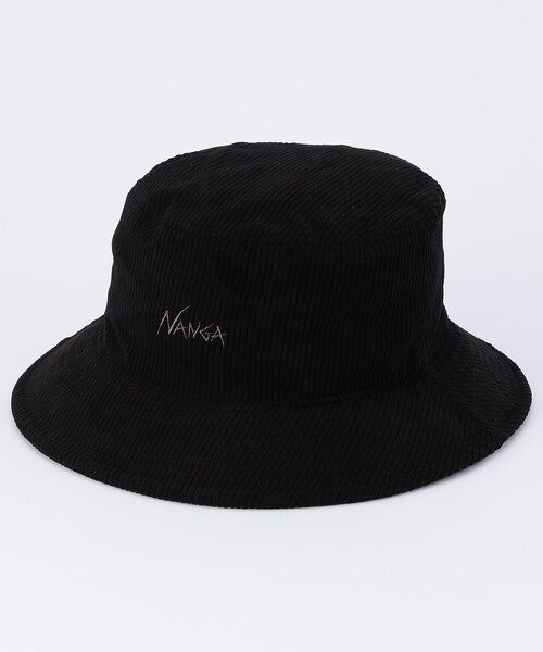NANGA(ナンガ)の「NANGA/ナンガ CORDUROY BUCKET HAT(ハット・メンズ・ナチュラル/ブラック/ブラウン・ONE SIZE)」の2枚目の写真