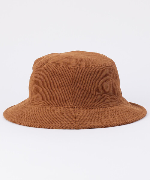 NANGA(ナンガ)の「NANGA/ナンガ CORDUROY BUCKET HAT(ハット・メンズ・ナチュラル/ブラック/ブラウン・ONE SIZE)」の4枚目の写真