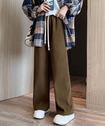 SHEPP（シープ）の「裏ボア リブルーズシルエットパンツ（スウェットパンツ）」