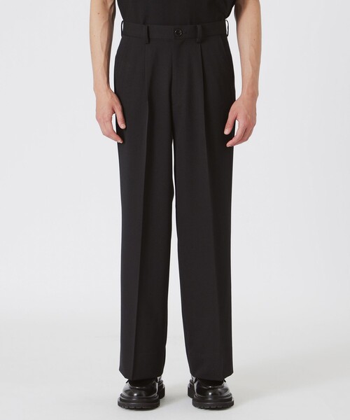 LOVELESS(ラブレス)の「ツイルワイドスラックス(JAPAN)(スラックス・メンズ・ブラック・M/S/L)」の6枚目の写真