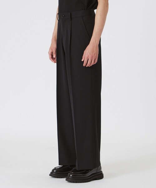 LOVELESS(ラブレス)の「ツイルワイドスラックス(JAPAN)(スラックス・メンズ・ブラック・M/S/L)」の7枚目の写真