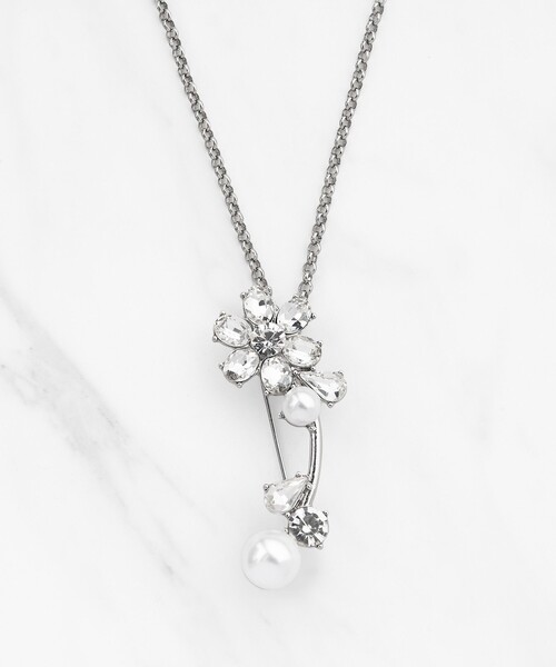 TOCCA(トッカ)の「BLESS OF DAISY 2WAY BROOCH NECKLACE ブローチネックレス(ブローチ/コサージュ・レディース・シルバー系/ゴールド系・F)」の10枚目の写真