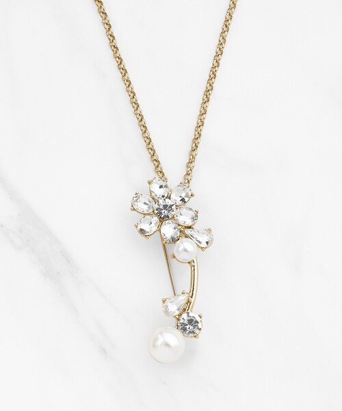 TOCCA(トッカ)の「BLESS OF DAISY 2WAY BROOCH NECKLACE ブローチネックレス(ブローチ/コサージュ・レディース・シルバー系/ゴールド系・F)」の12枚目の写真