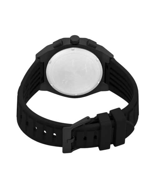 ARMANI EXCHANGE(アルマーニエクスチェンジ)の「アルマーニ・エクスチェンジ 腕時計 メンズ アナログ シリコン AX4198(アナログ腕時計・メンズ・ブラック・FREE)」の3枚目の写真
