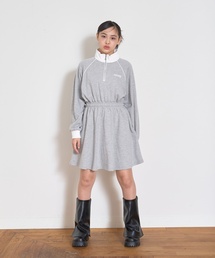 LOVETOXIC（ラブトキシック）の「長袖トラックワンピース（ワンピース）」